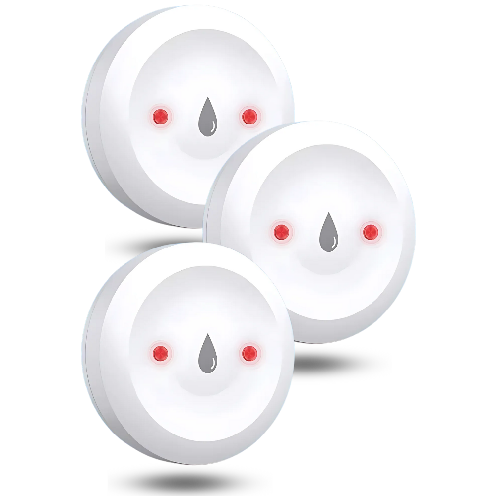 LeakLock Trådløs Sensor -3-Pakning Sensorer - Ozerty