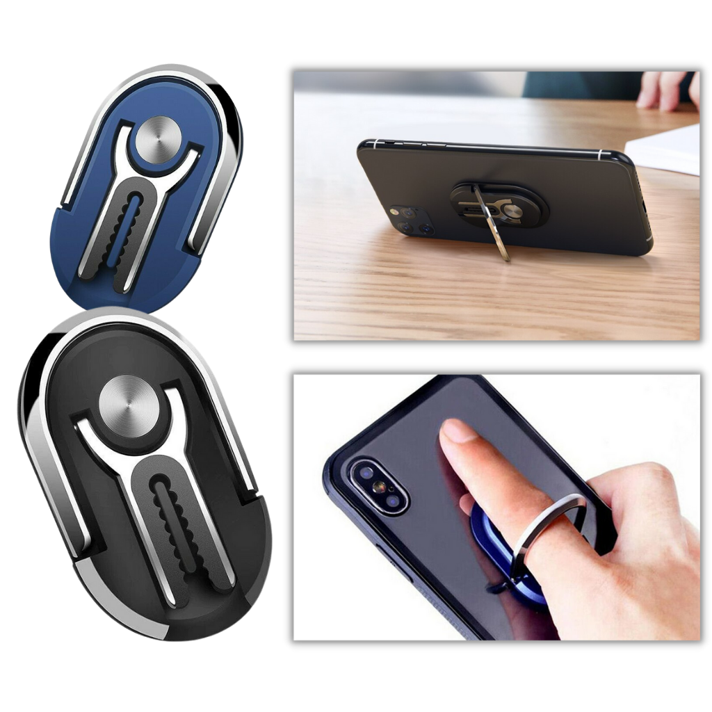 2 i 1 telefonringholder - Ozerty, Minimalistisk Ringholder-Anheng
- Ozerty