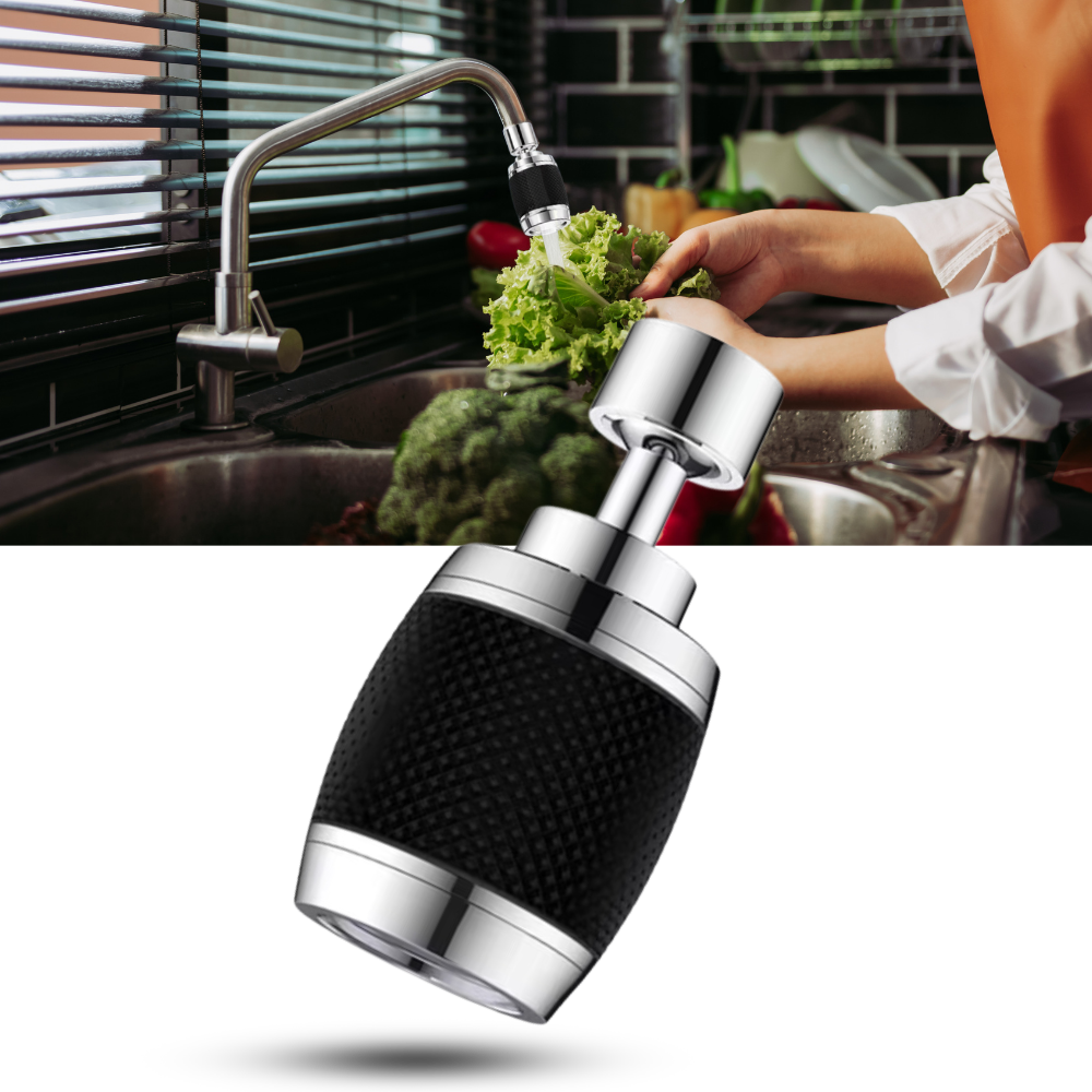 360° Kranmontert Vannfilter Med 3 Moduser  - Ozerty