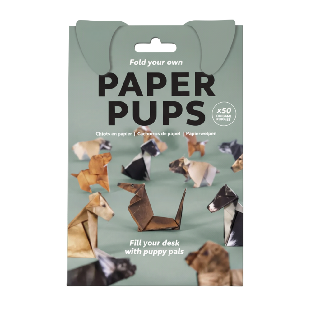 3D Kjæledyr Origamipapir -Hund - Ozerty