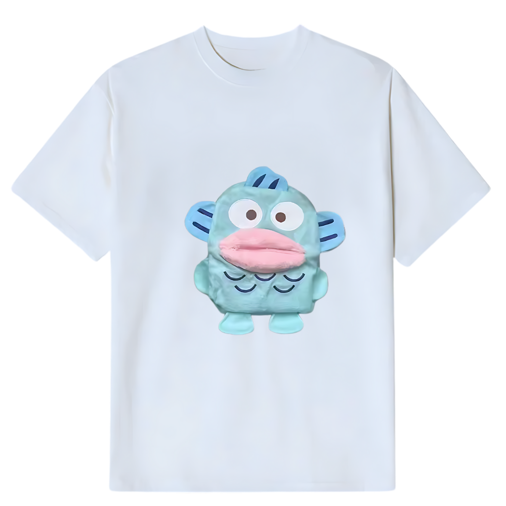 3D Shin Chan Carry Paper-Skjorte -Miniso T-skjorte - Ozerty