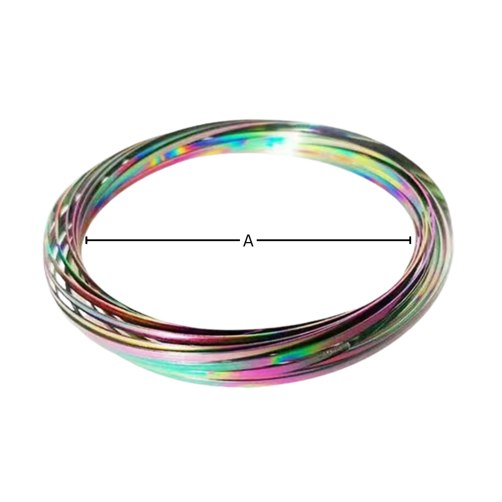 3D Rustfri Arm-Slinky - Ozerty