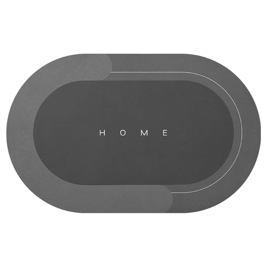 Ekstra absorberende sklisikker gulvmatte -Svart - Ozerty