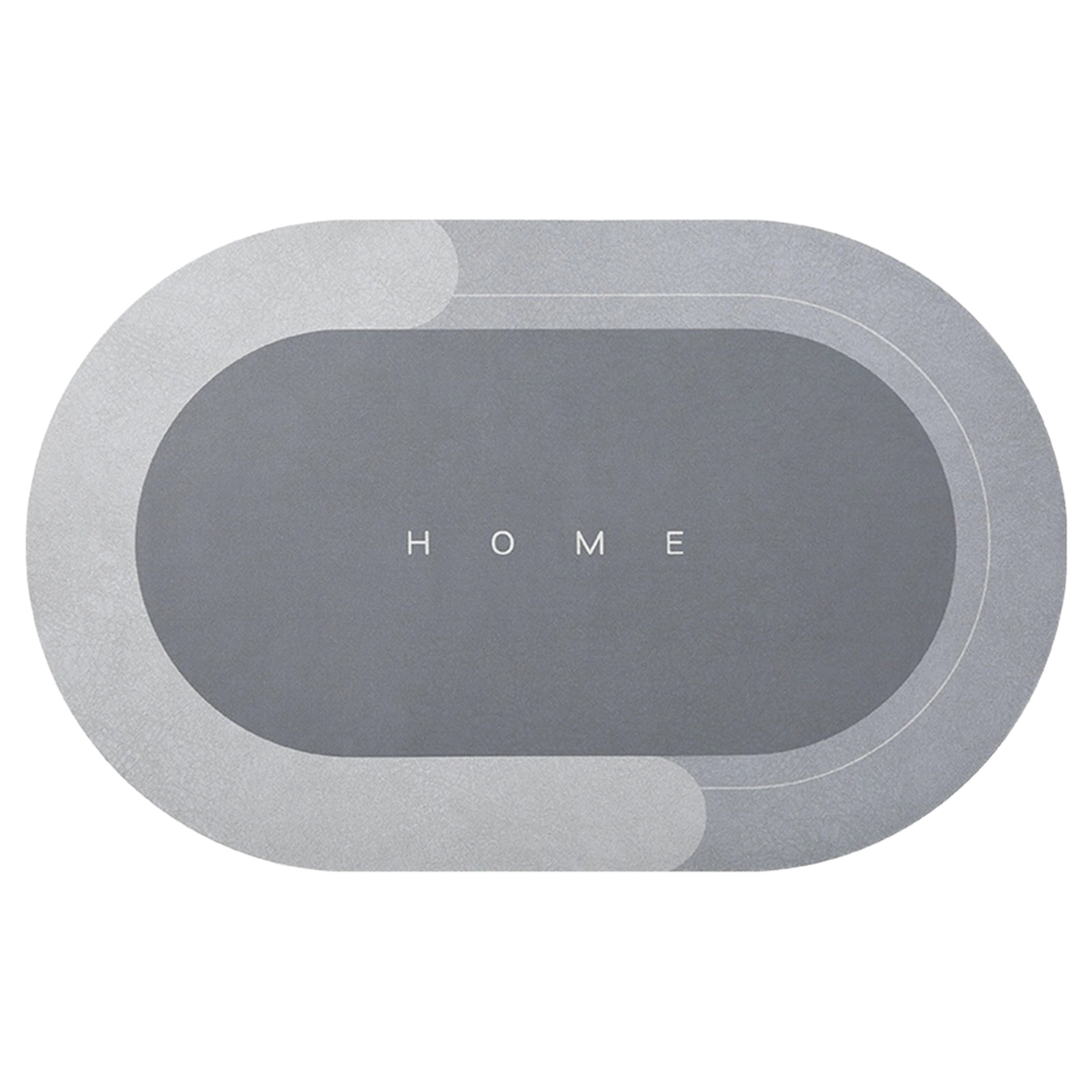 Ekstra absorberende sklisikker gulvmatte -Grå - Ozerty