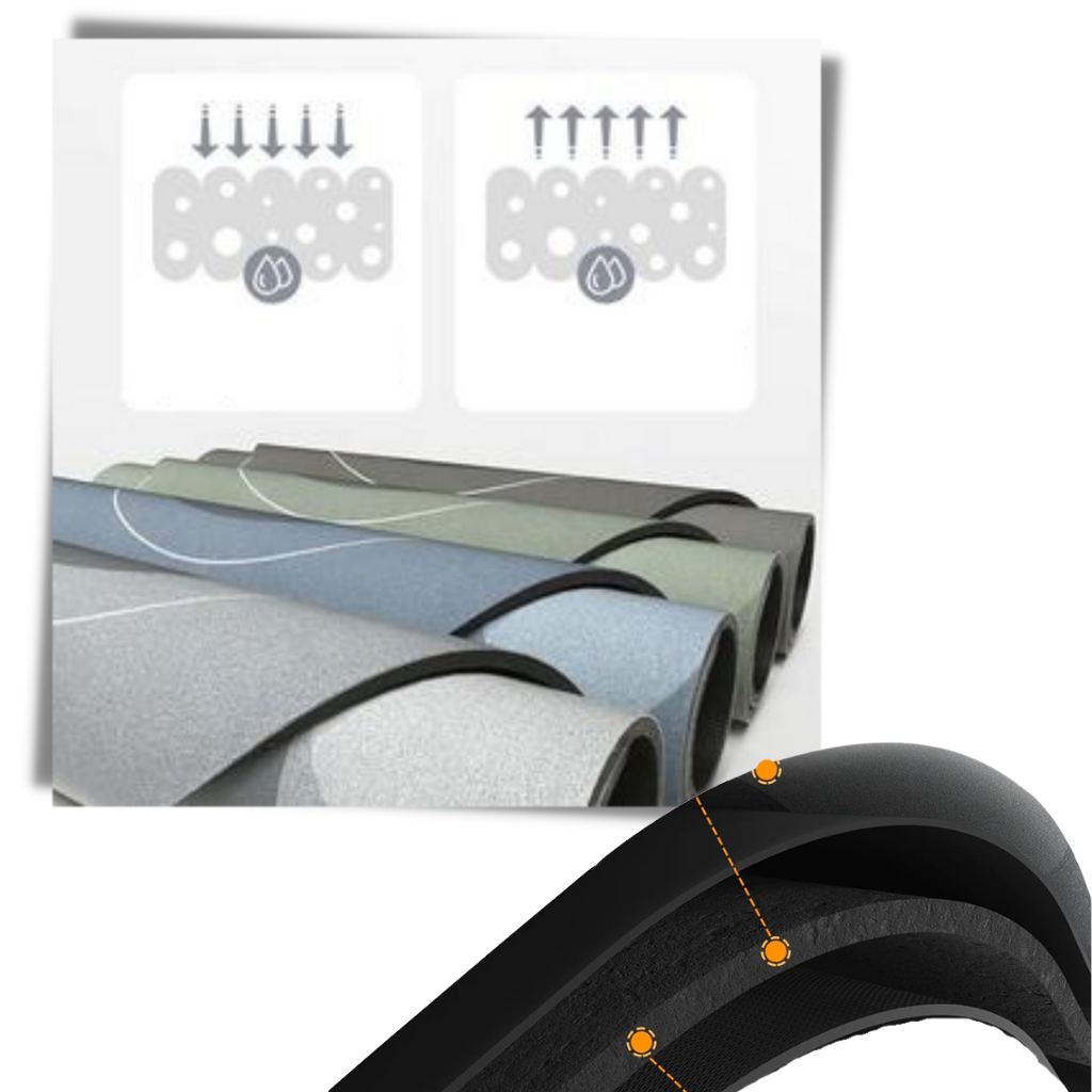 Ekstra absorberende sklisikker gulvmatte - Ozerty