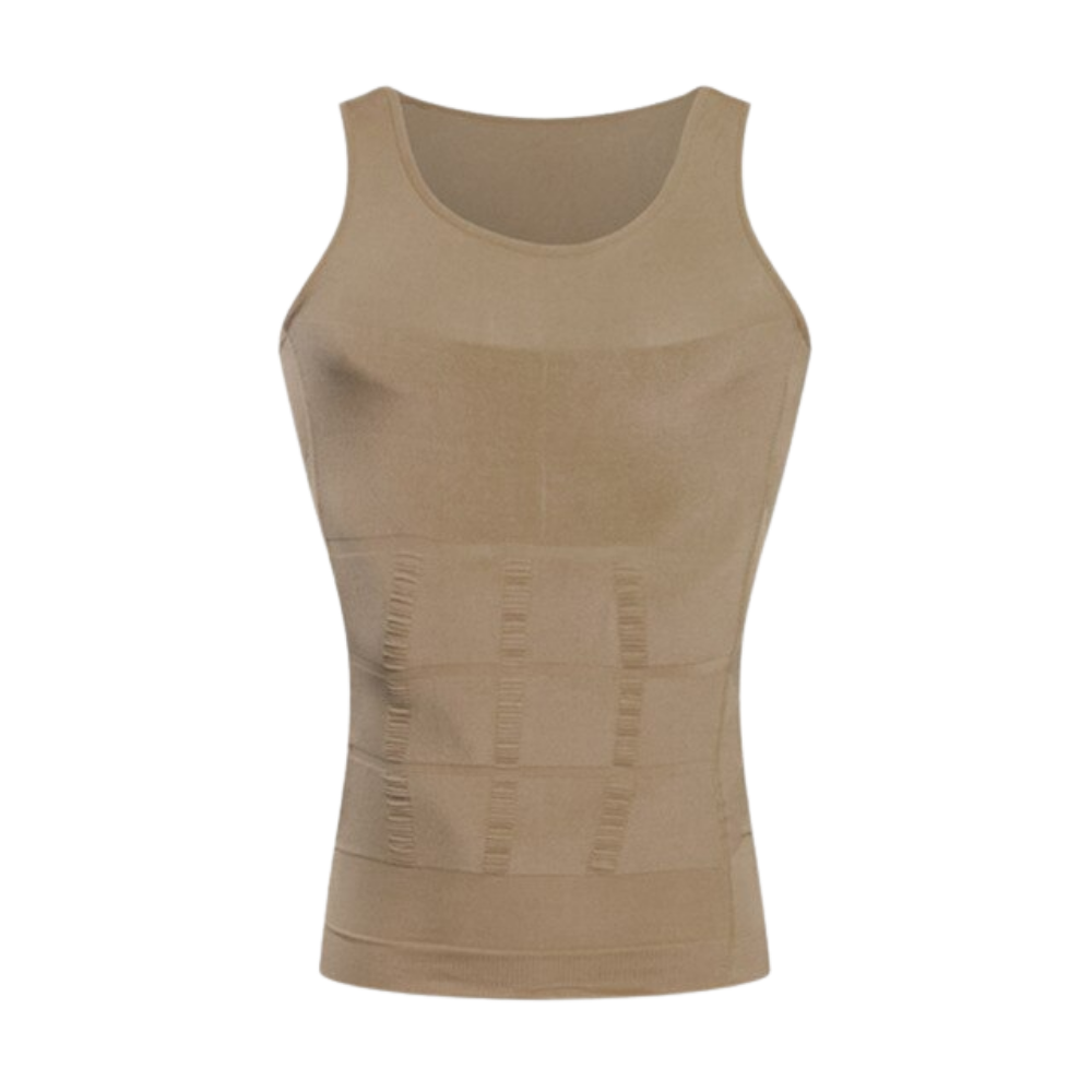 Slankende Body Shaper undertrøye -Beige - Ozerty