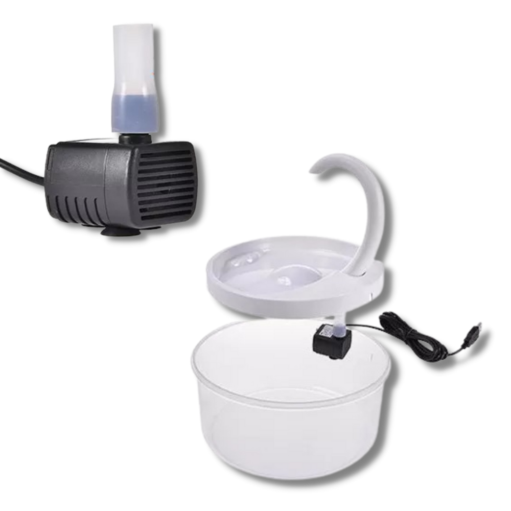 Automatisk vannfontene for katt med LED-lys - Ozerty