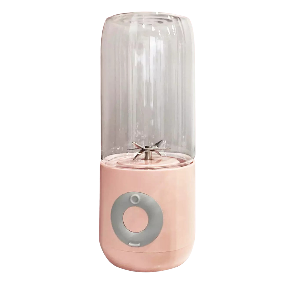 Bærbar miniblender med 6 kniver -Rosa - Ozerty