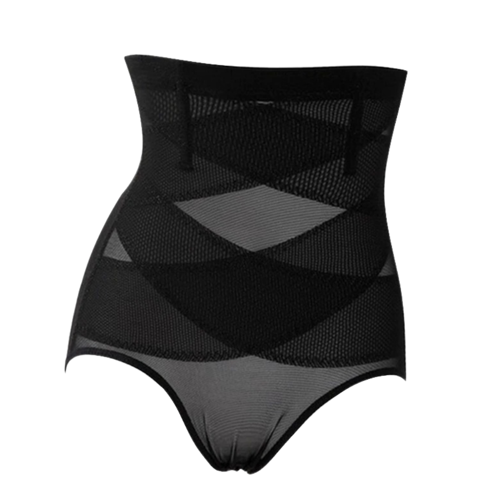 Cross Compression Slimming Abs Shapewear -Svart - Ozerty