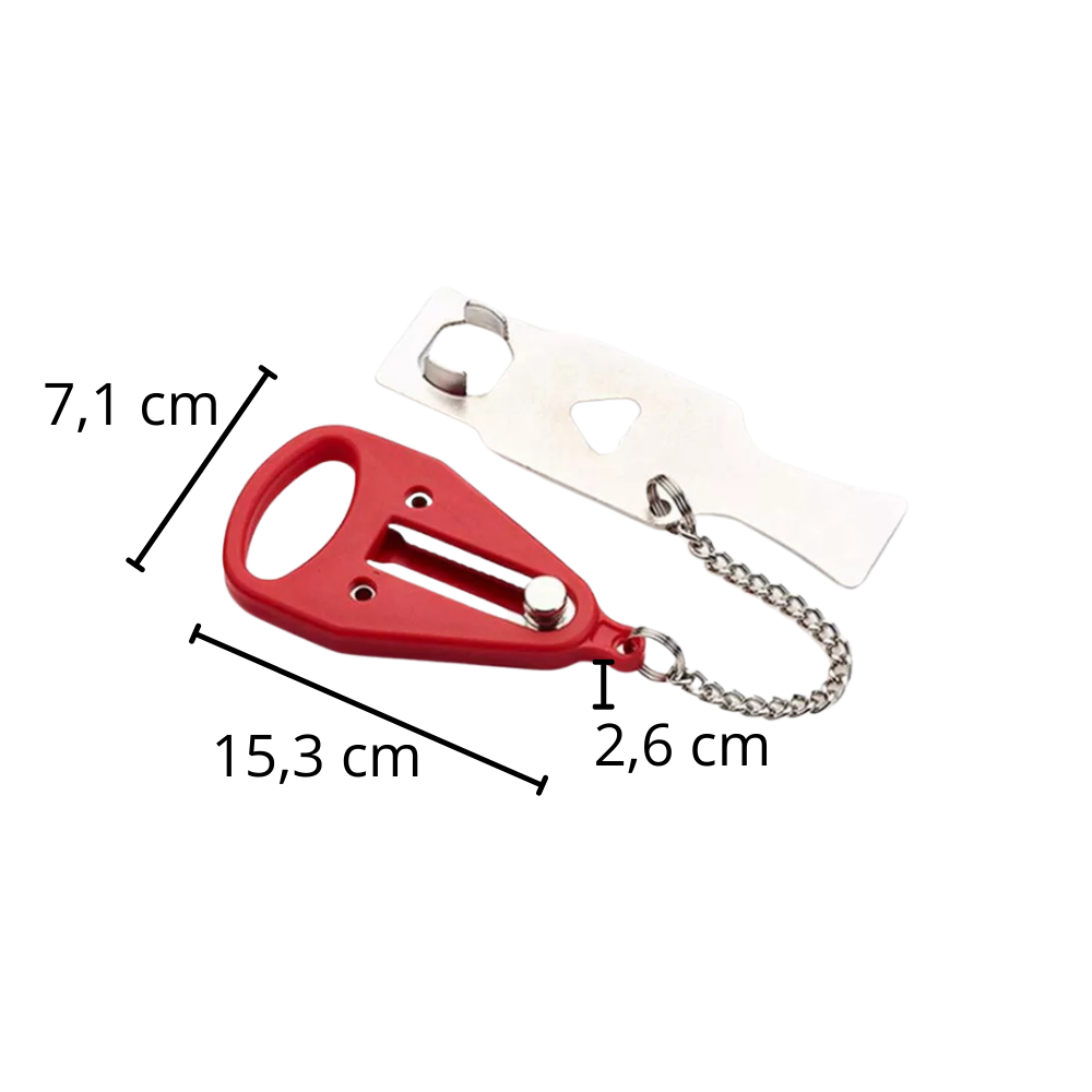 Bærbar dørlås - Ozerty