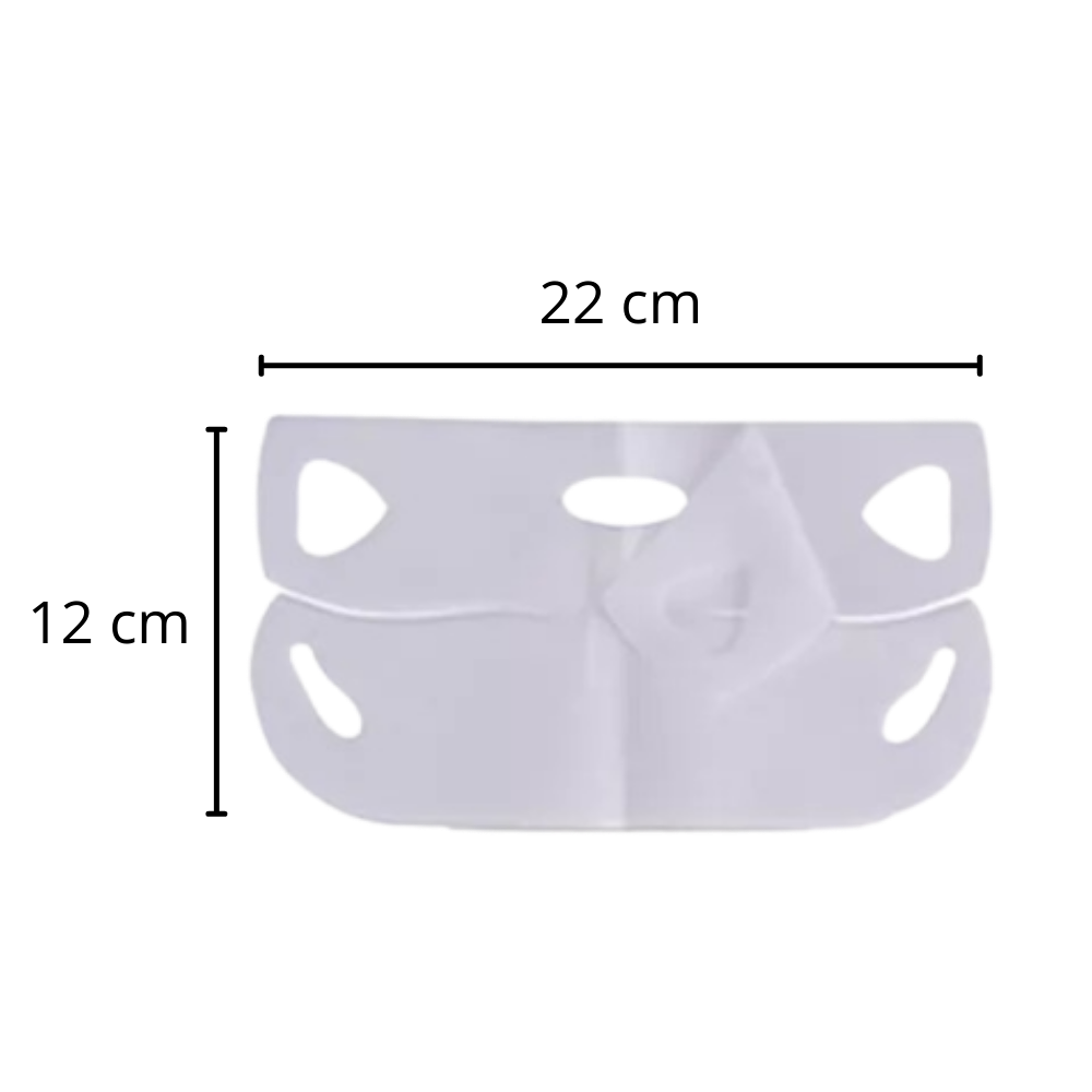 Ansiktsløftende og slankende maske - Ozerty