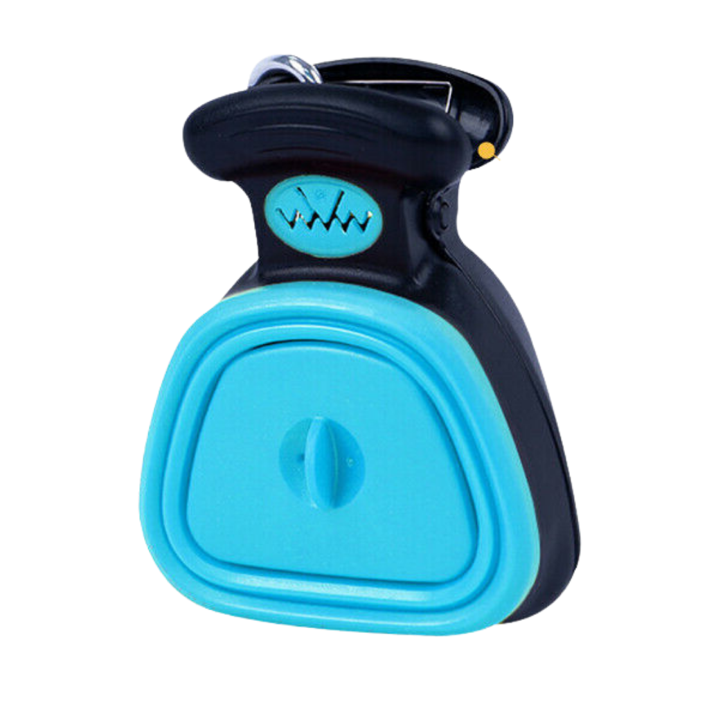 Sammenleggbar hundebæsj plukker med posedispenser -S - Ozerty