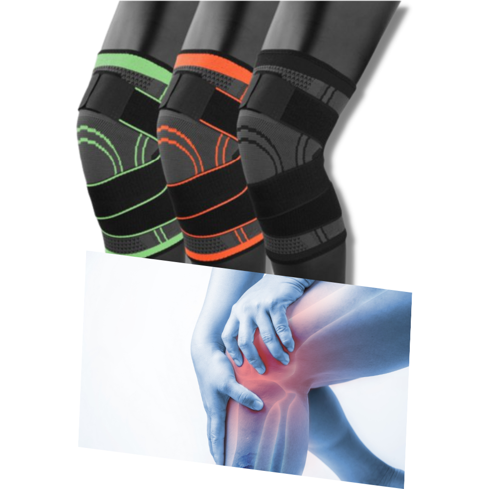 Knestøtte med kompresjon - Ozerty