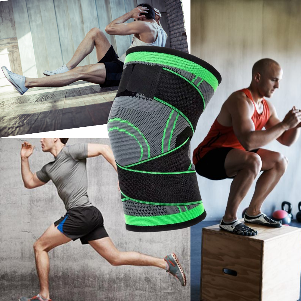 Knestøtte med kompresjon - Ozerty