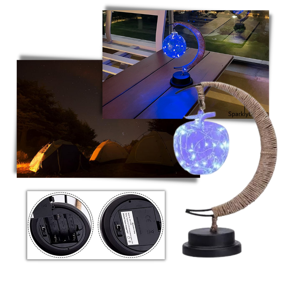 Fortryllende måneformet LED-lampe - Ozerty
