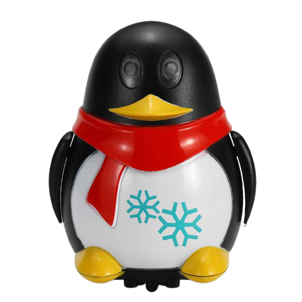 Magisk induktiv linjefølgende robot -Svart pingvin - Ozerty