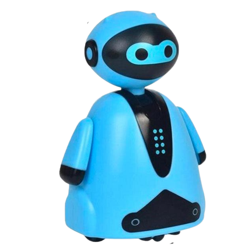 Magisk induktiv linjefølgende robot -Blå robot - Ozerty