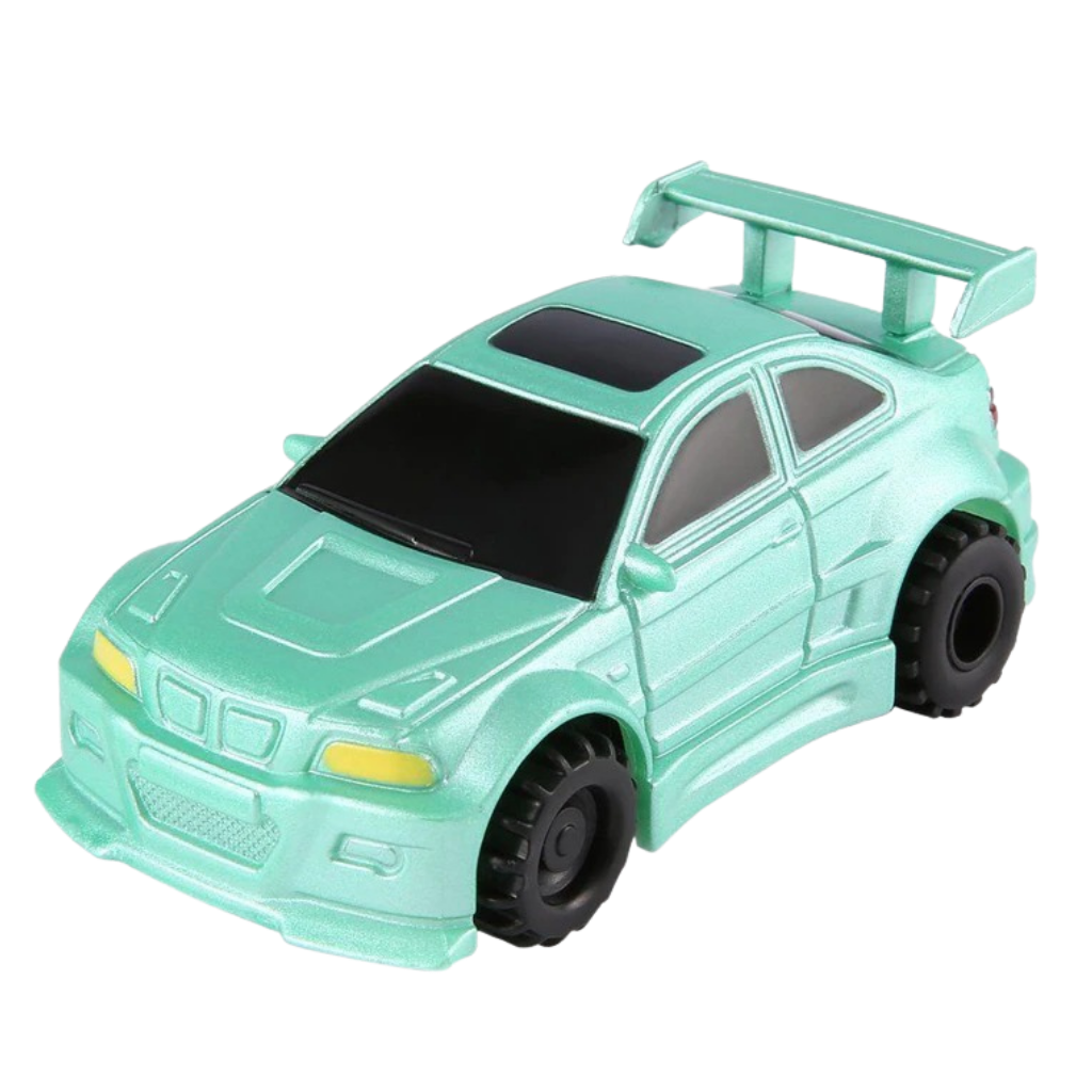 Magisk induktiv linjefølgende robot -Grønn bil - Ozerty