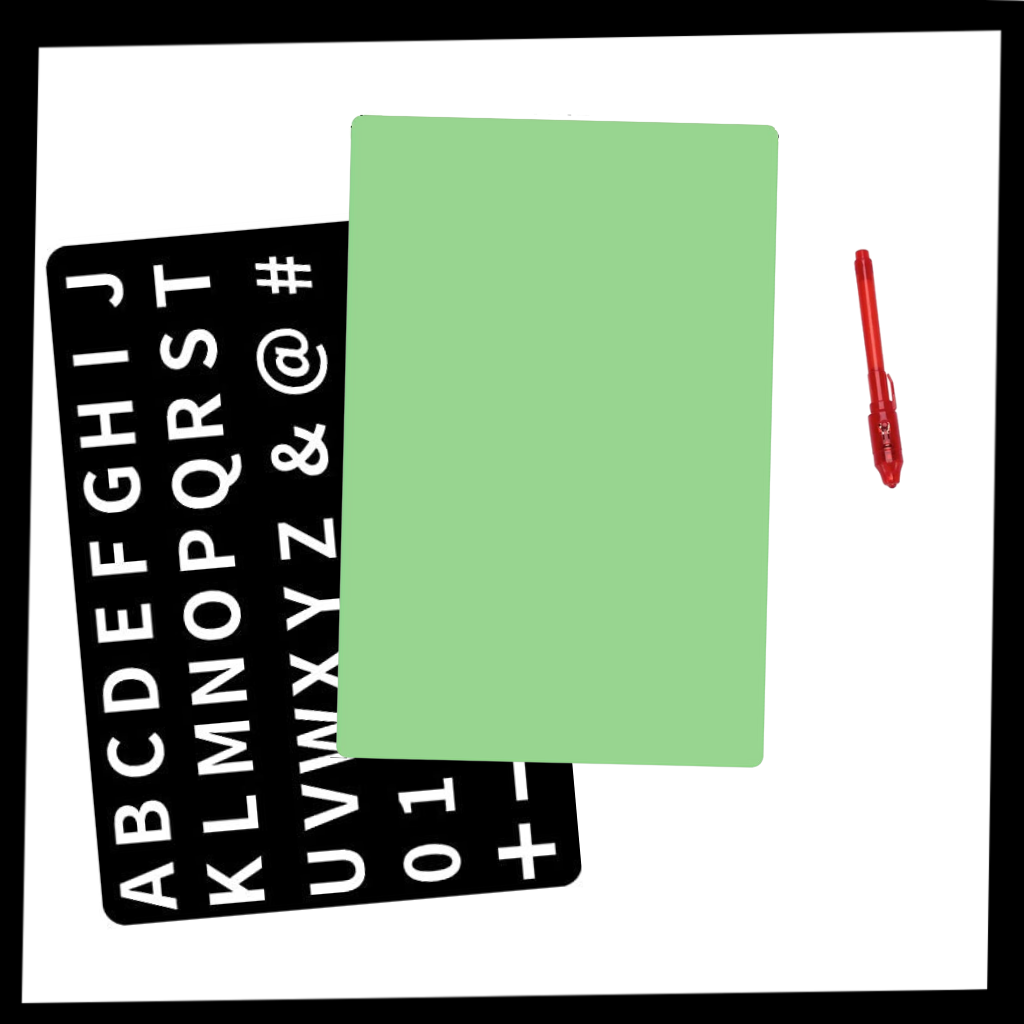 Magisk tegnebrett med lys - Ozerty