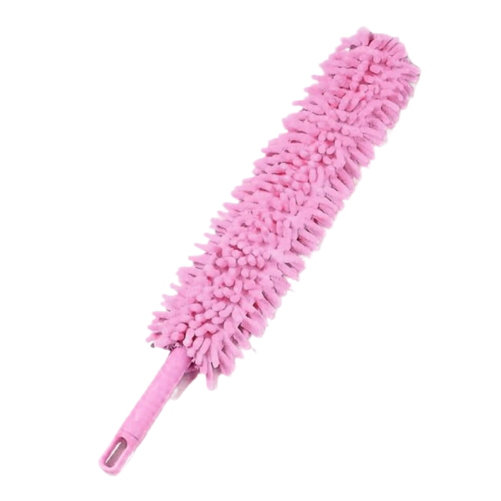 Fleksibel støvklut i mikrofiber for rengjøring -Rosa - Ozerty