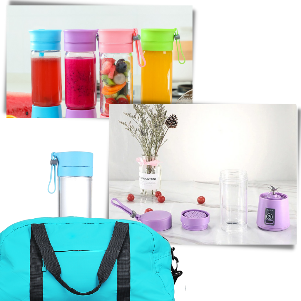 Mini bærbar juiceblenderflaske - Ozerty