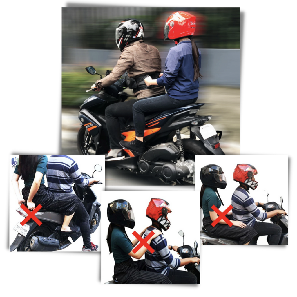 Sikkerhetsbelte for en passasjer å holde i - Ozerty