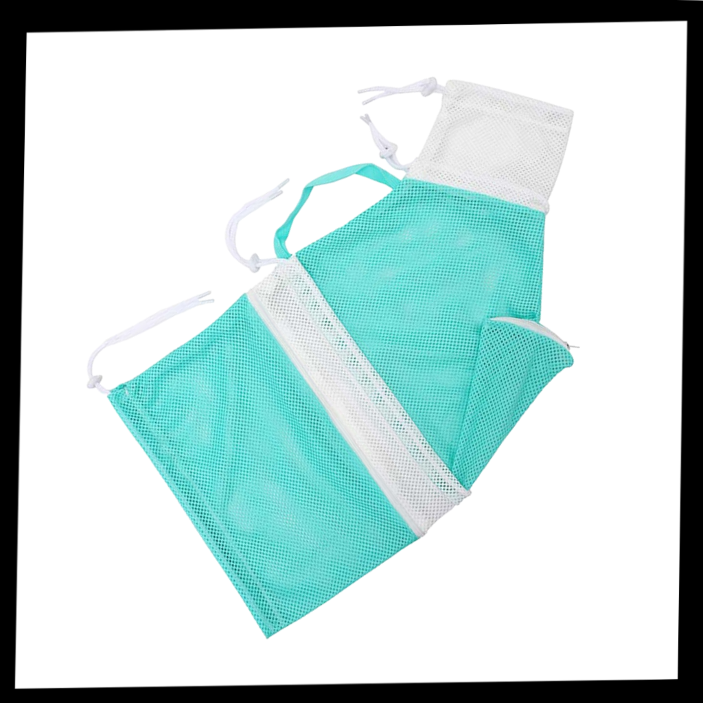 Multifunksjonell mesh-pose for pleie av kjæledyr - Ozerty