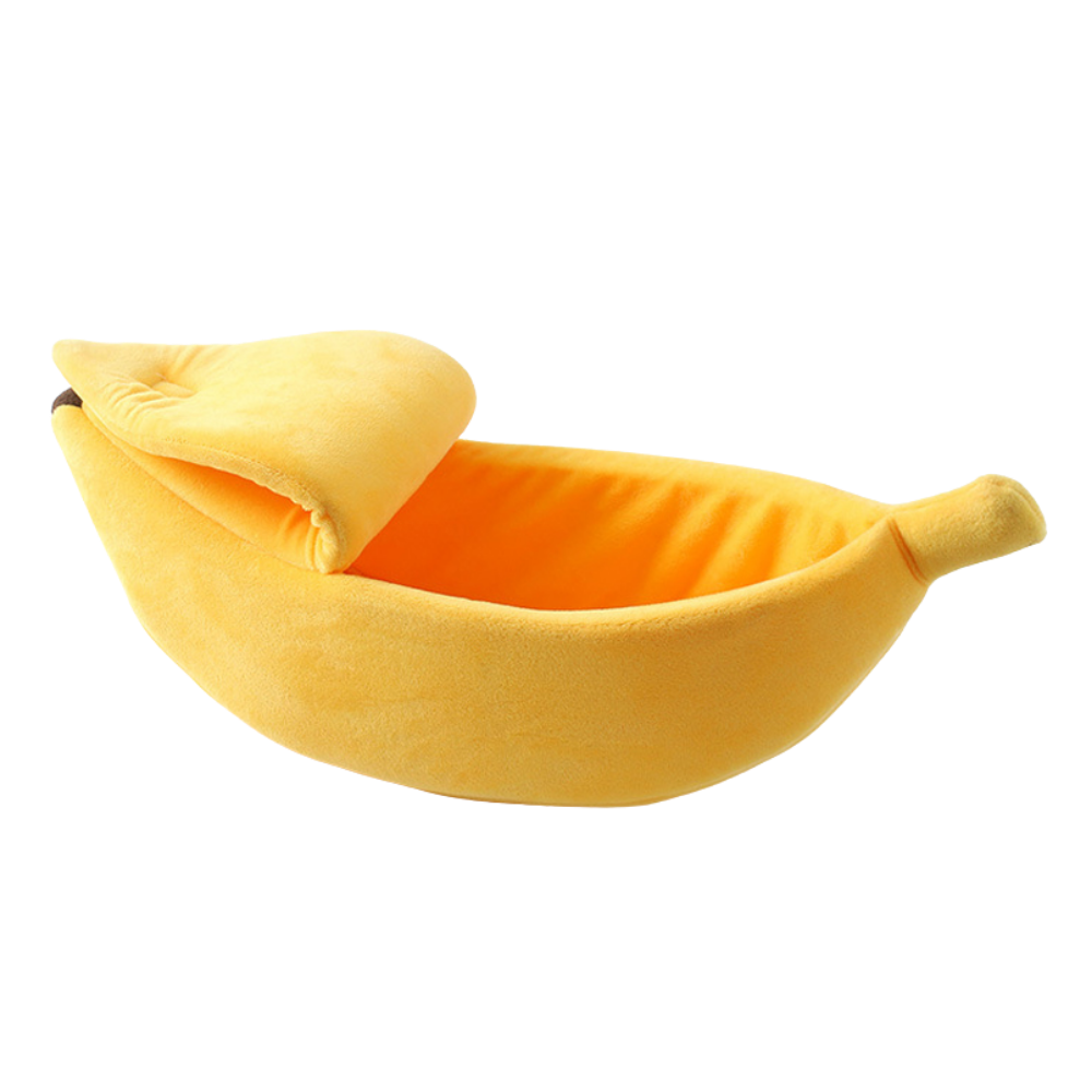 Bananformet kjæledyrseng -S - Ozerty