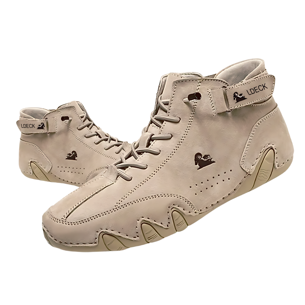 Ultrakomfortable joggesko i semsket skinn
 -Beige/EU37/US6/UK4Beige/EU38/US6.5/UK5Beige/EU39/US7/UK6Beige/EU40/US7.5/UK7Beige/EU41/US8/UK8Beige/EU42/US8.5/UK9Beige/EU43/US9/UK10Beige/EU44/US9.5/UK11 - Ozerty