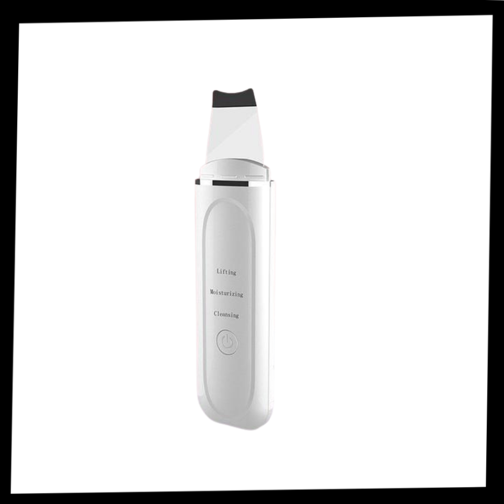 Ultrasonisk dyprensende ansiktsskrubber - Ozerty