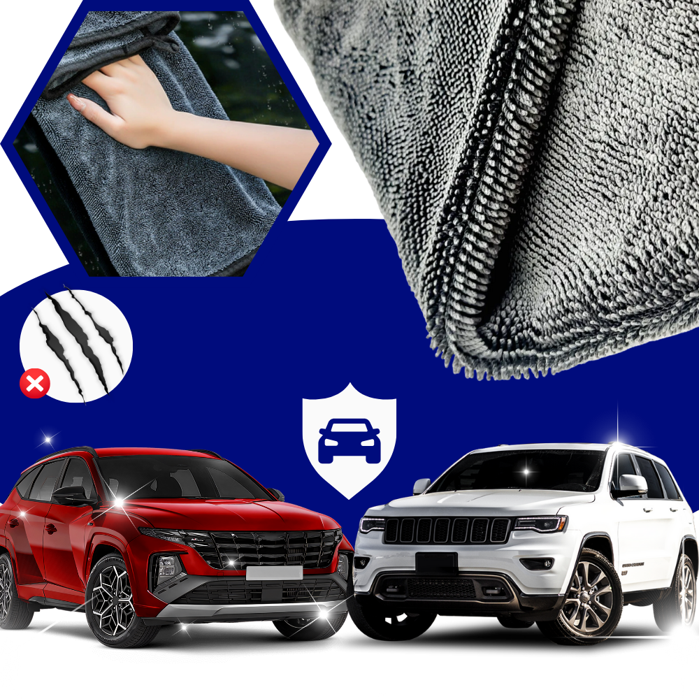 Absorberende Mikrofiberklut til Glass - Ozerty