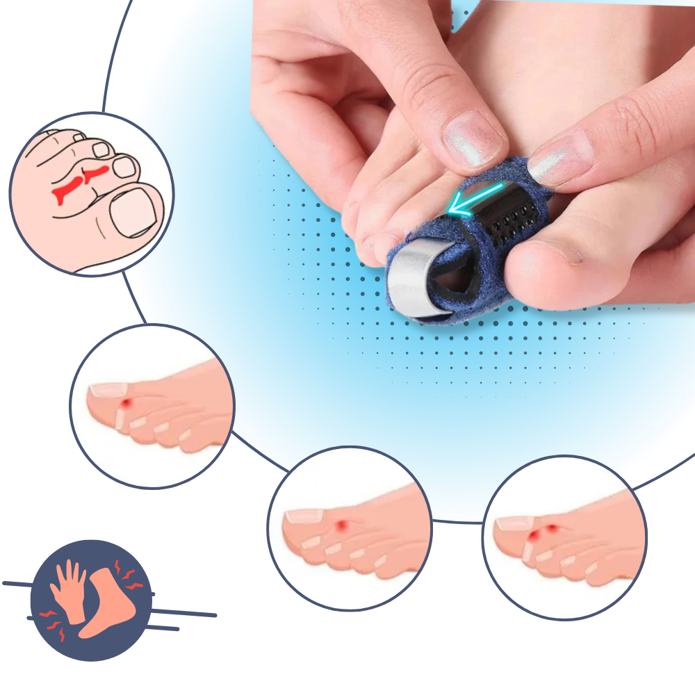 Tåstrekker med Justerbar og Diskret Passform - Ozerty