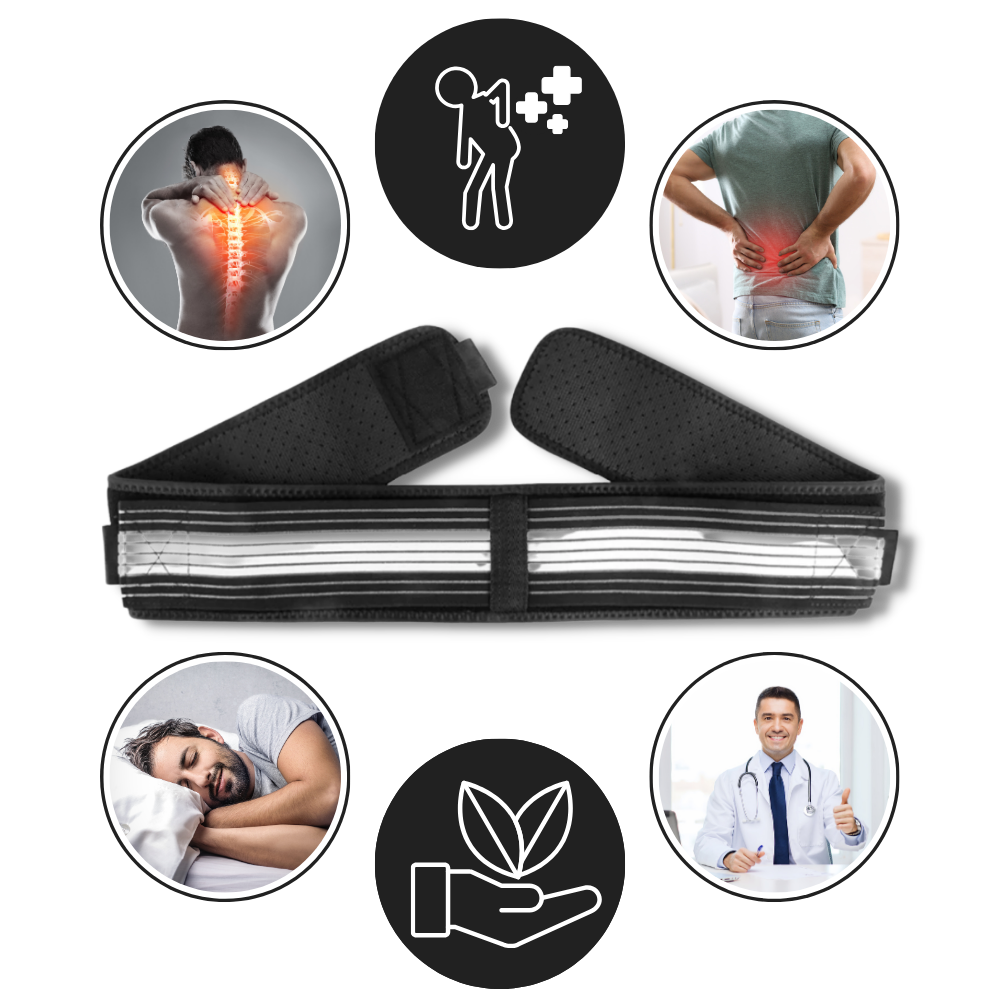 Justerbart ryggbelte
- Ozerty