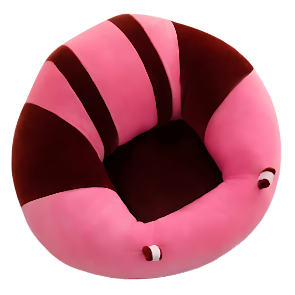 Justerbar, hygienisk sittepute for babyer
-Cotton Candy brune striper - Ozerty