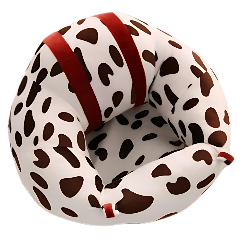 Justerbar, hygienisk sittepute for babyer
-Ku-mønster - Ozerty