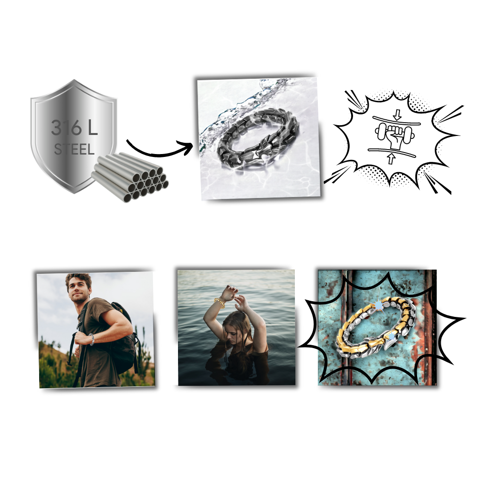 Justerbart Midgard drage-armbånd
 - Ozerty