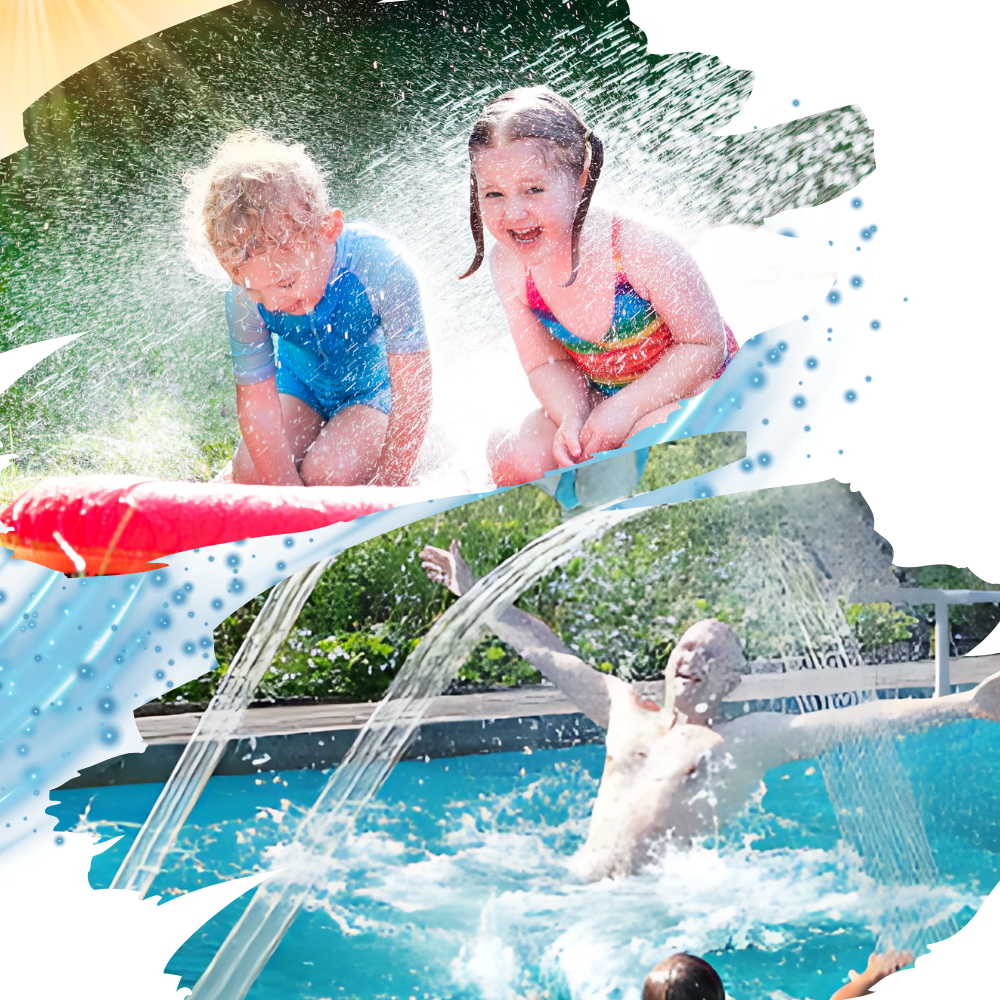 Justerbar Fossefall Bassengfontene - Ozerty