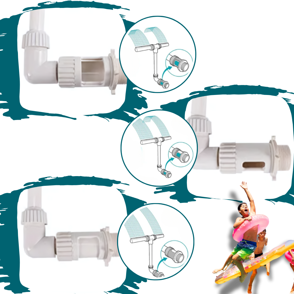 Justerbar Fossefall Bassengfontene - Ozerty