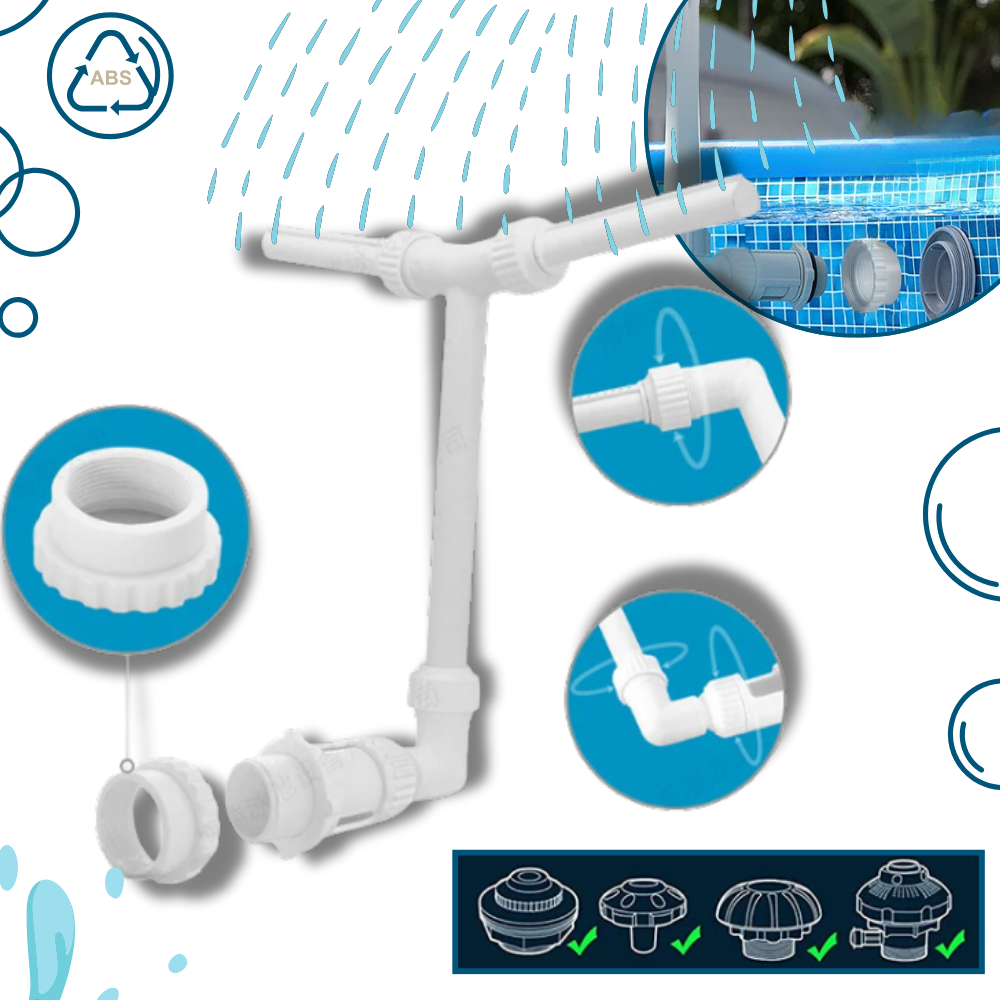 Justerbar Fossefall Bassengfontene - Ozerty