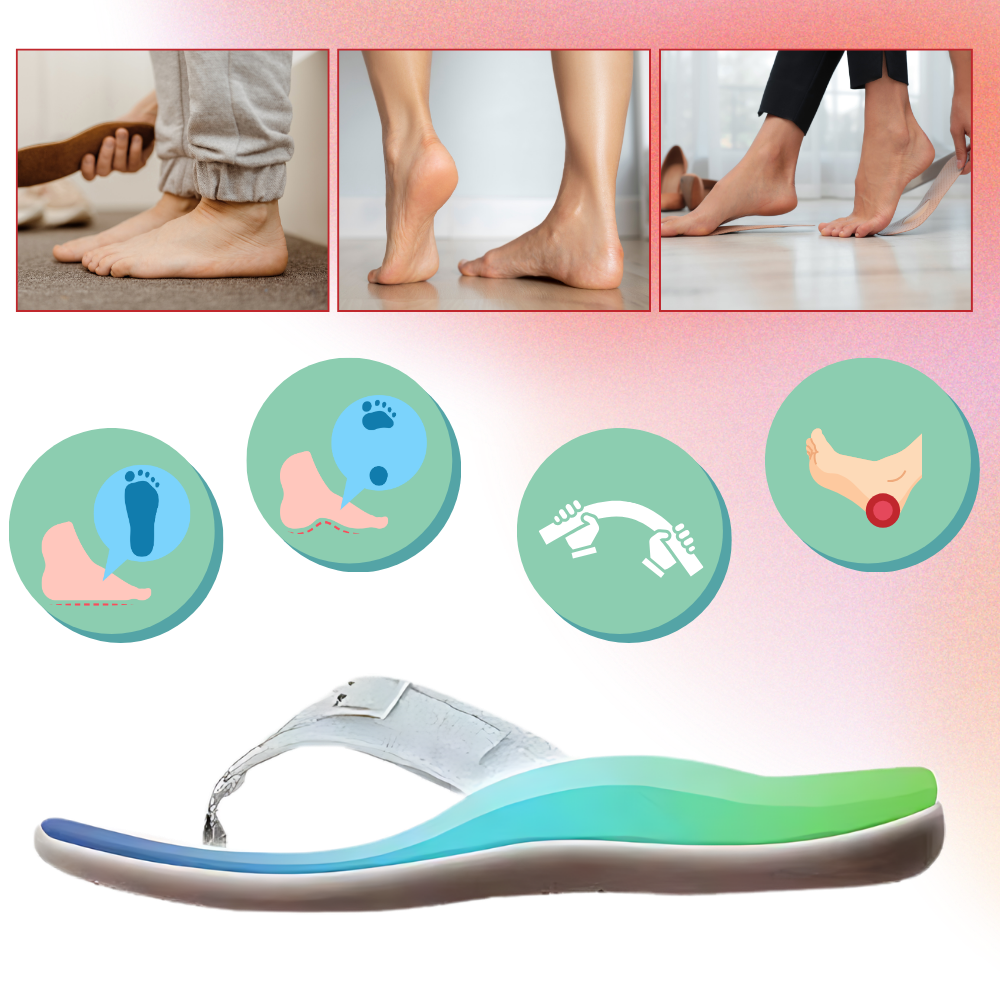 Ortopediske sandaler med justerbare remmer - Ozerty