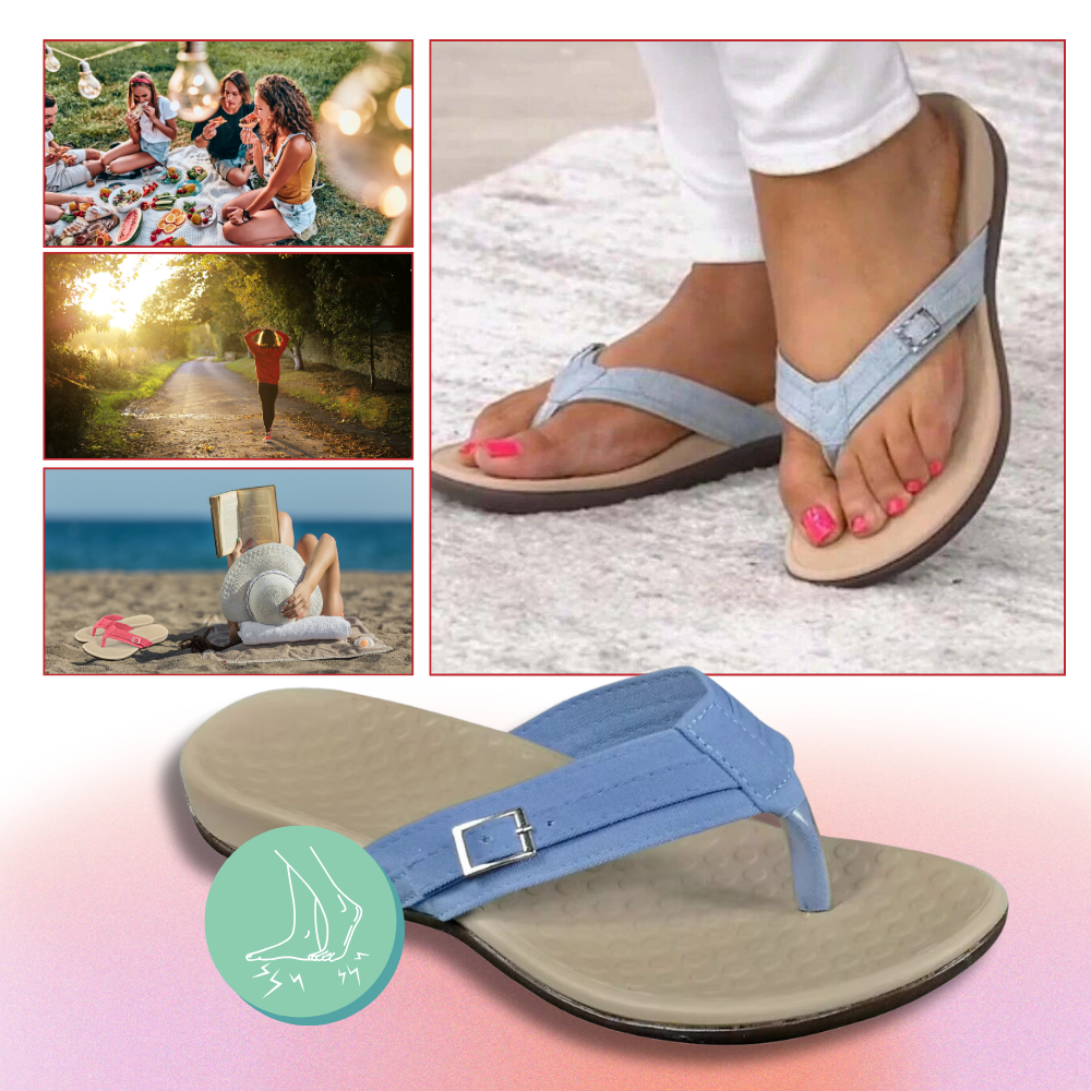 Ortopediske sandaler med justerbare remmer - Ozerty