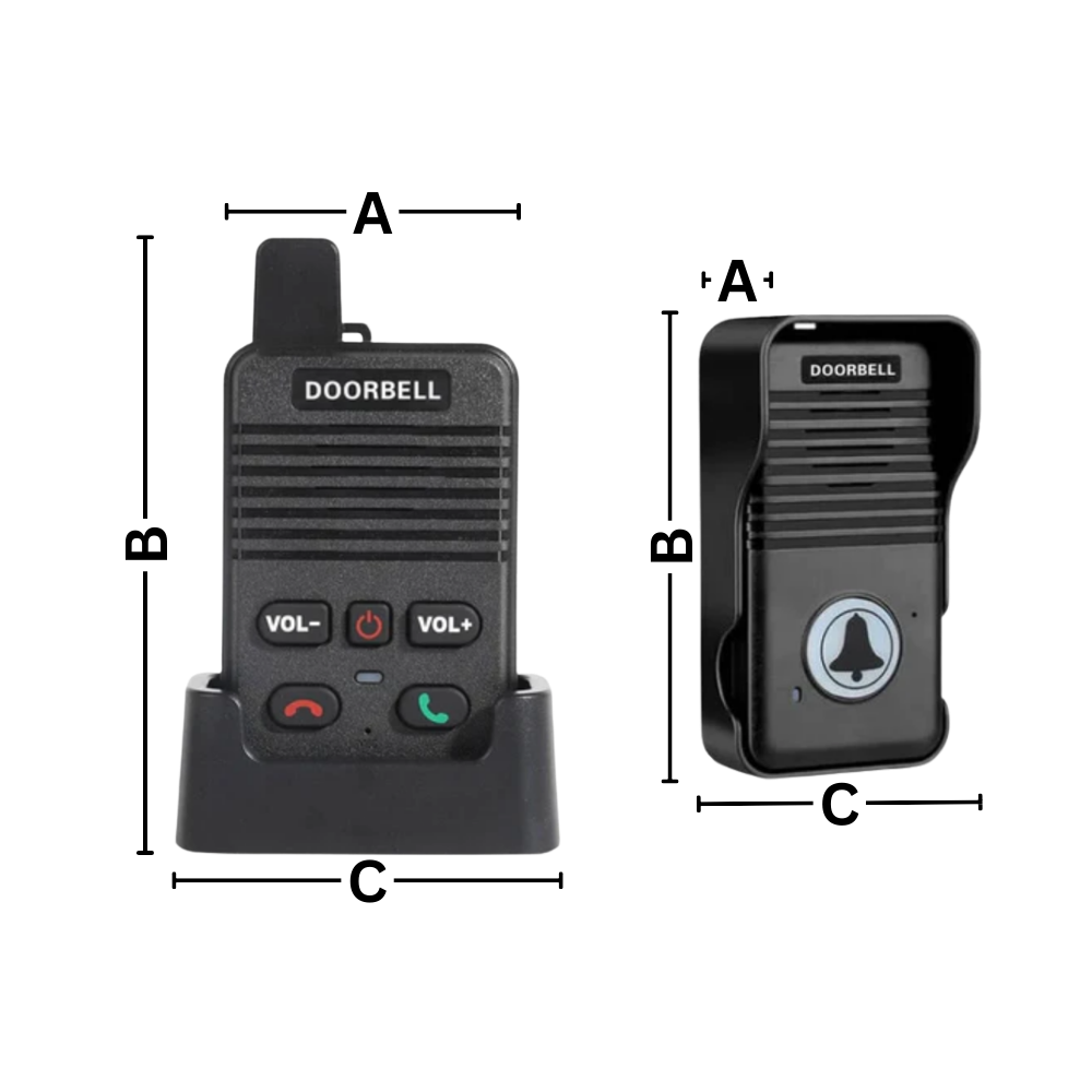 Advance Communication Intercom Dørklokke
- Ozerty