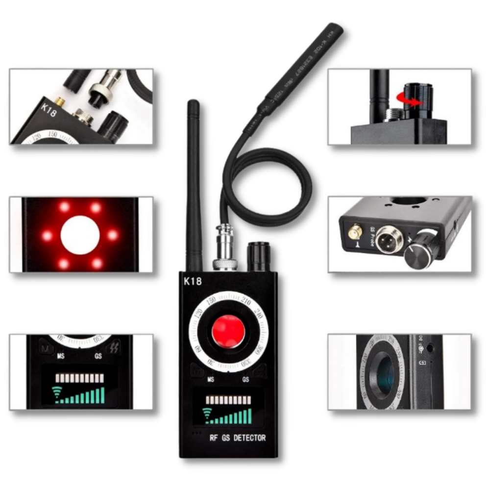 Avansert frekvensdetektor for avlytting
- Ozerty