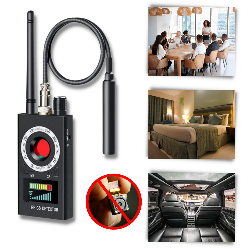 Avansert frekvensdetektor for avlytting
- Ozerty