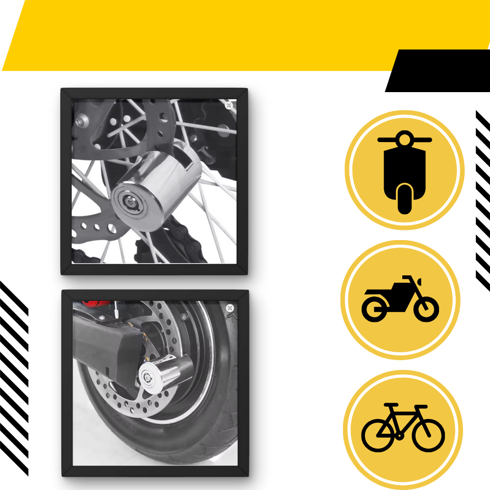 Sykkellås av Aluminium - Ozerty