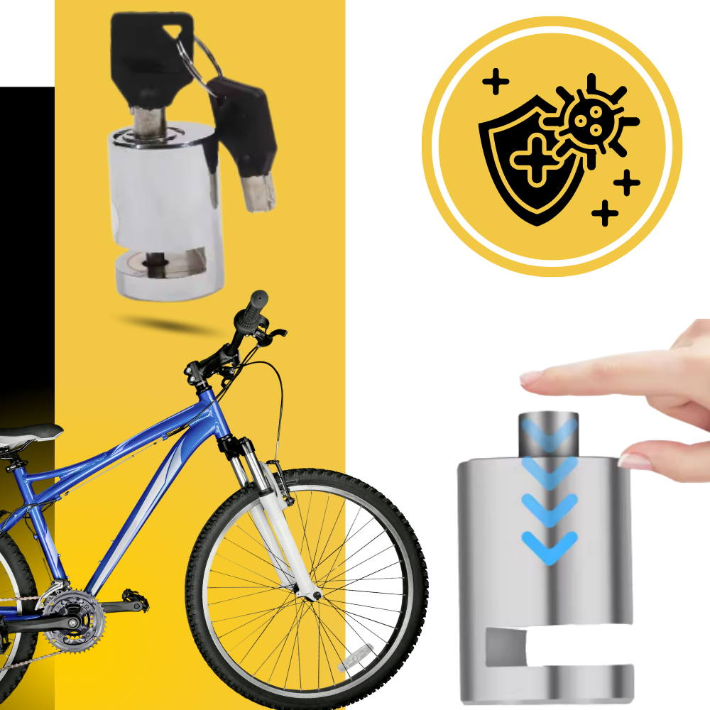 Sykkellås av Aluminium - Ozerty