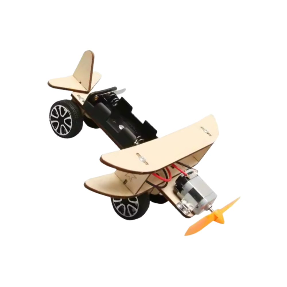 Monteringsleketøy av Tre -Biplan - Ozerty