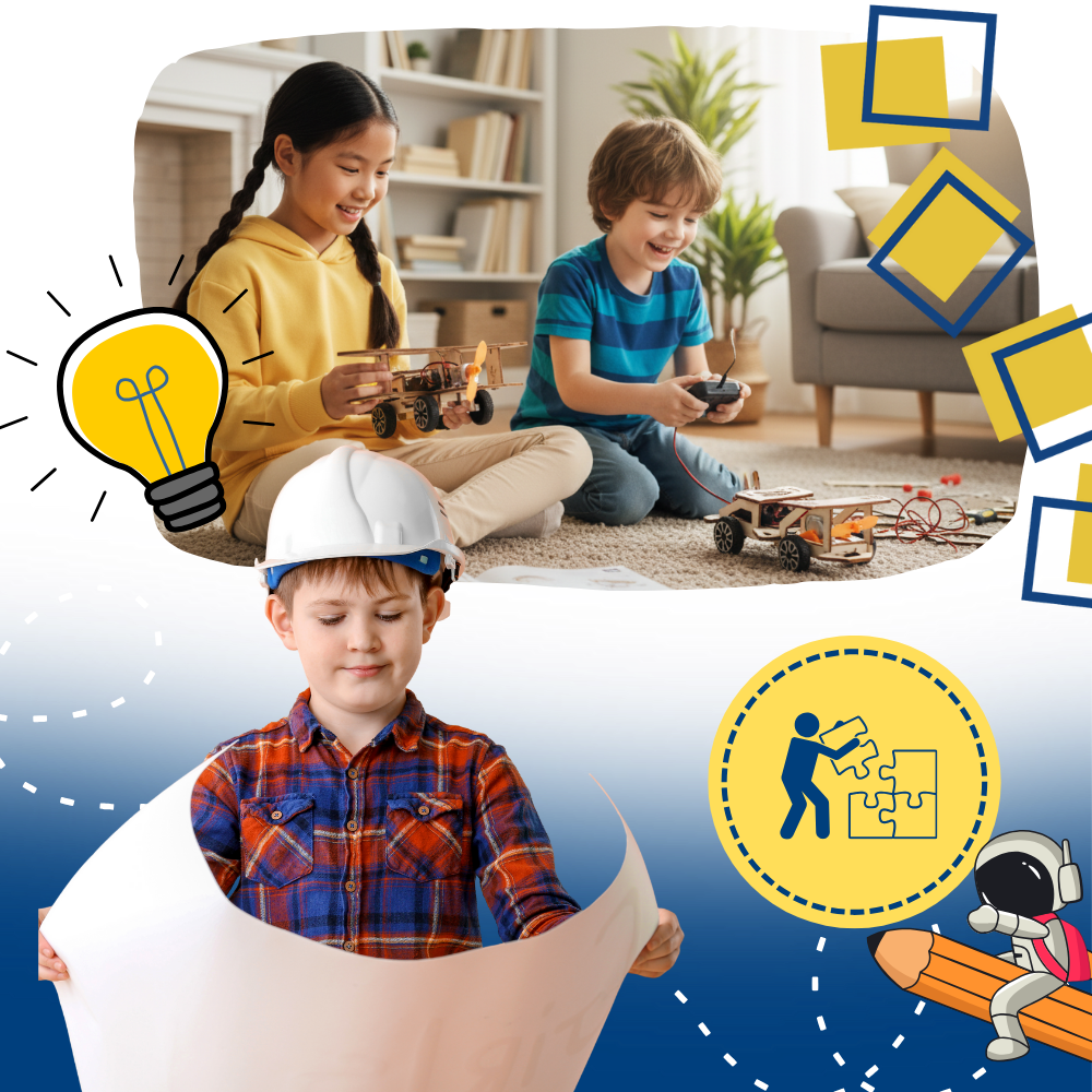 Monteringsleketøy av Tre - Ozerty