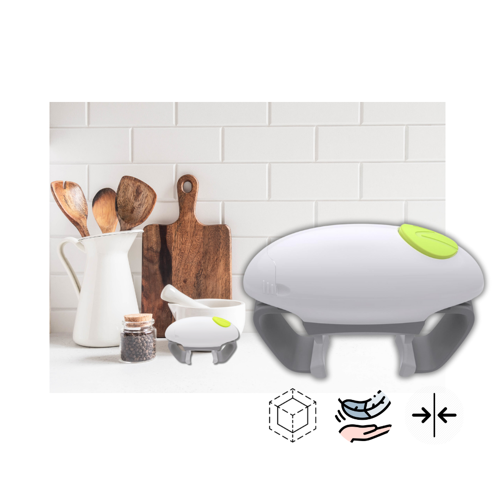 Automatisk Elektrisk Krukkeåpner - Ozerty