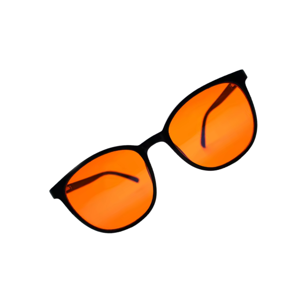 Røde Briller med Blåttlysfilter -Oransje - Ozerty